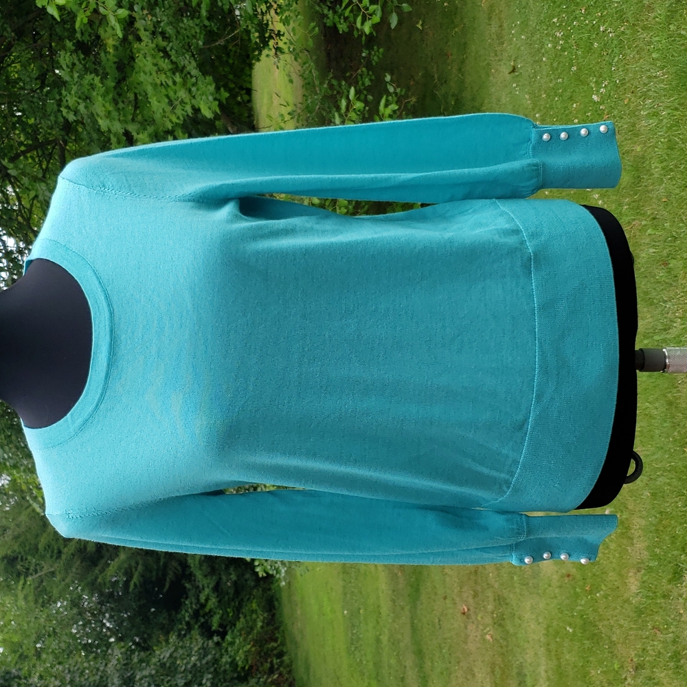 Talbots Pure Merino Wool Long Sleeve Sweater Size Small